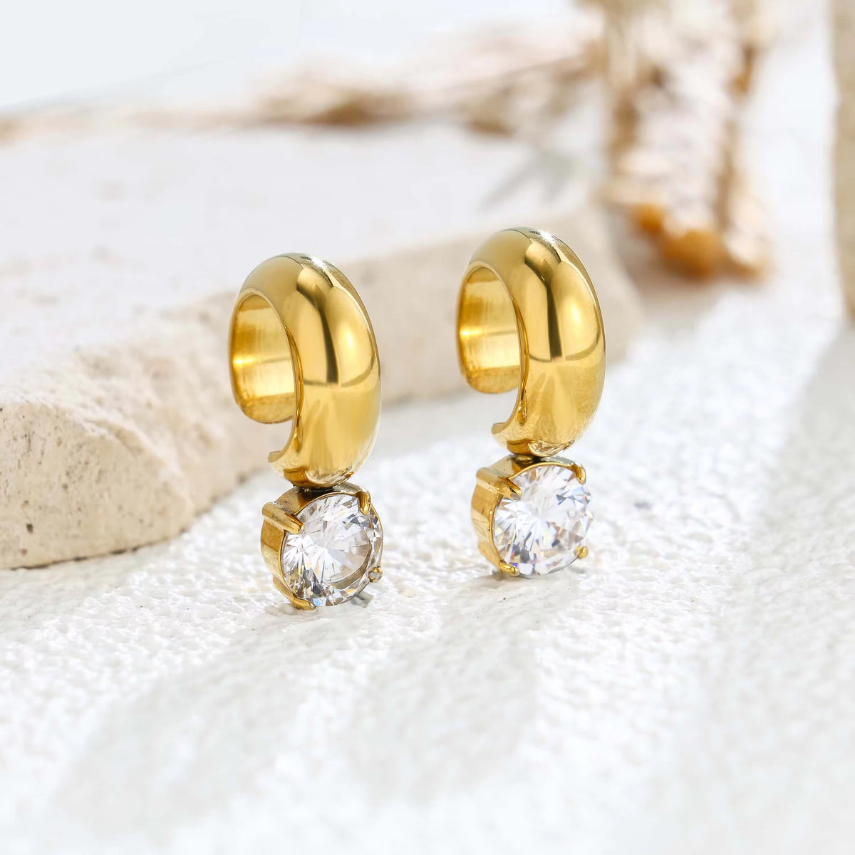 Spark Diamond Ear Cuff