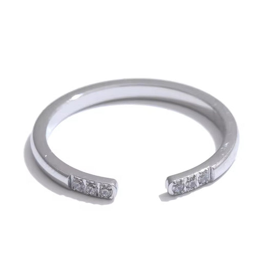 Silver Charm Ring