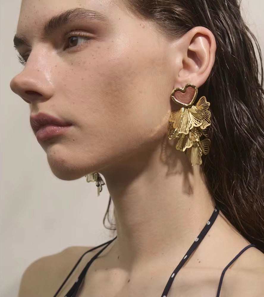 The Mystic Heart Earrings