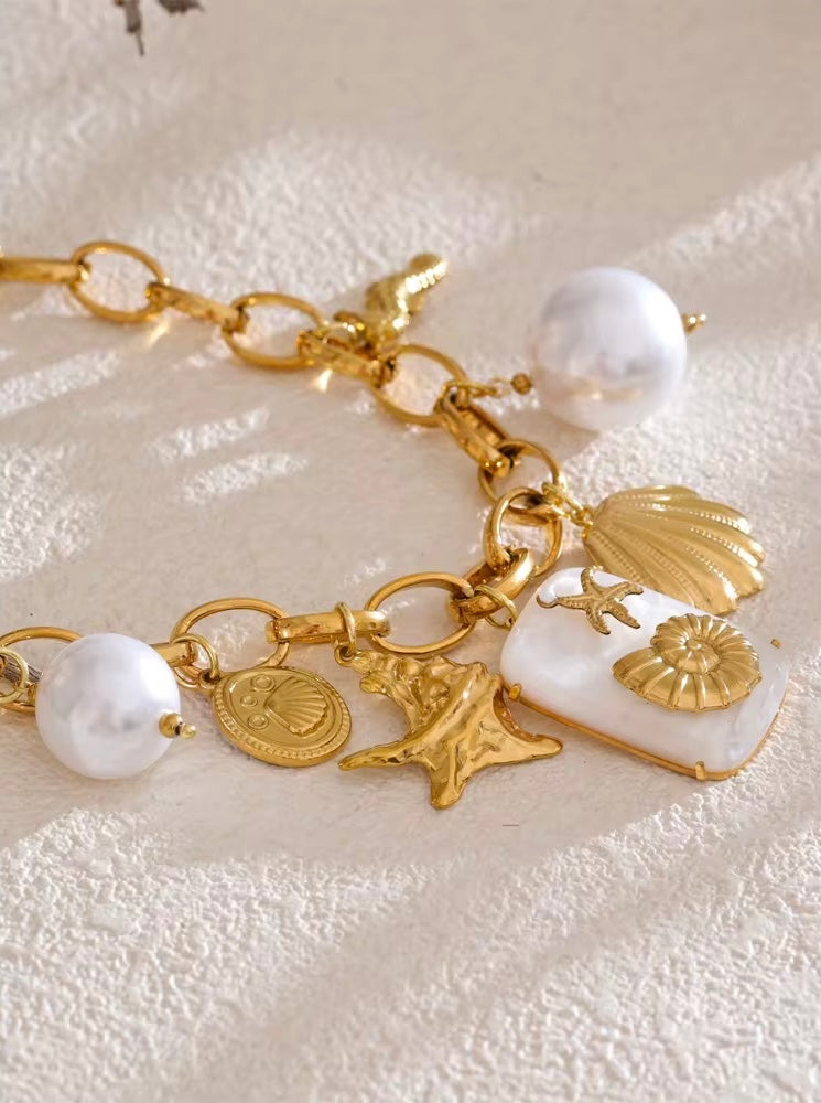 Pearls of the Sea Necklace