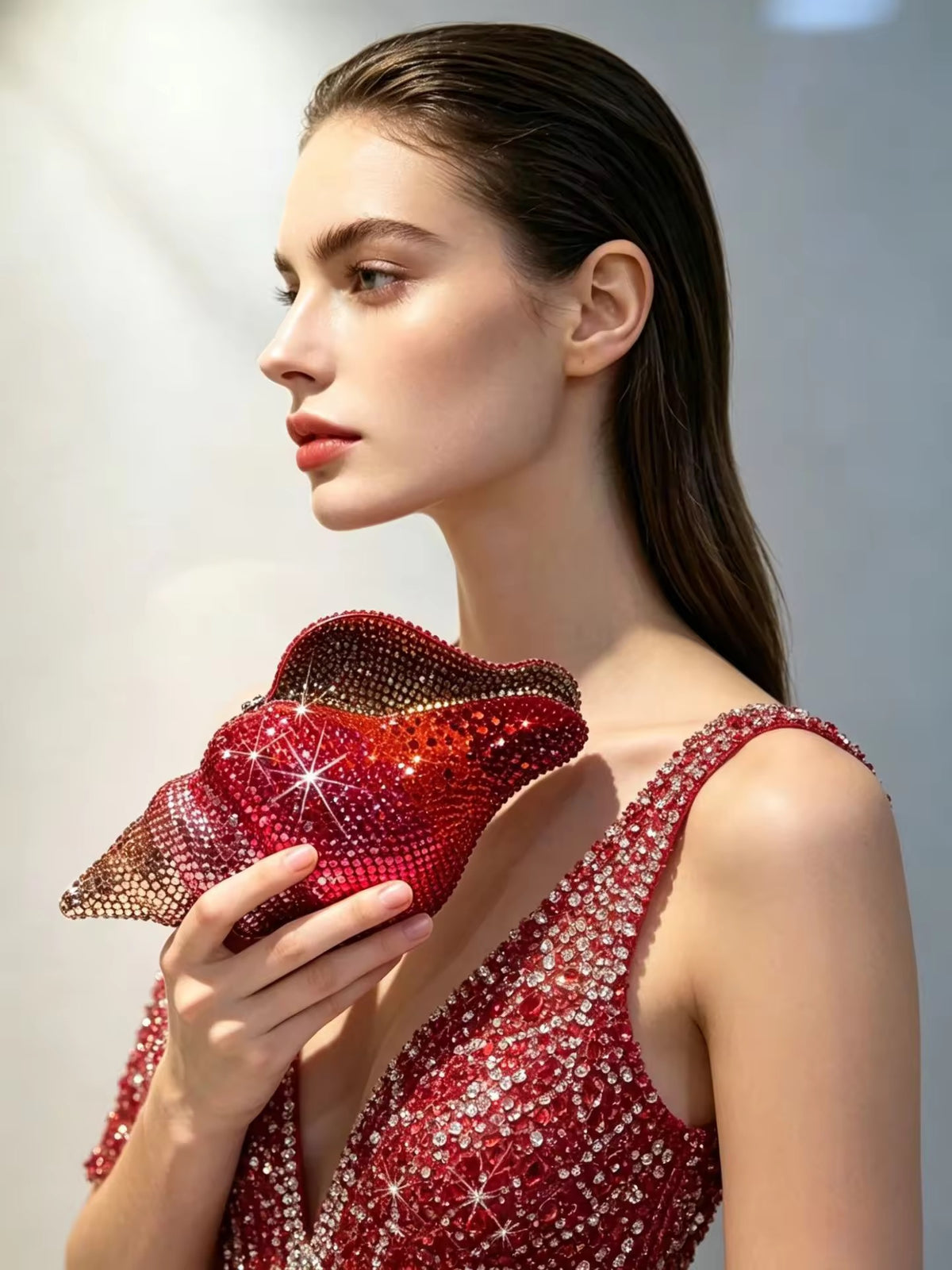Conch Shell Evening  Clutch