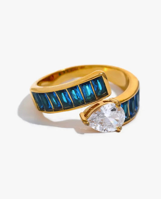Shiny Blue Ring
