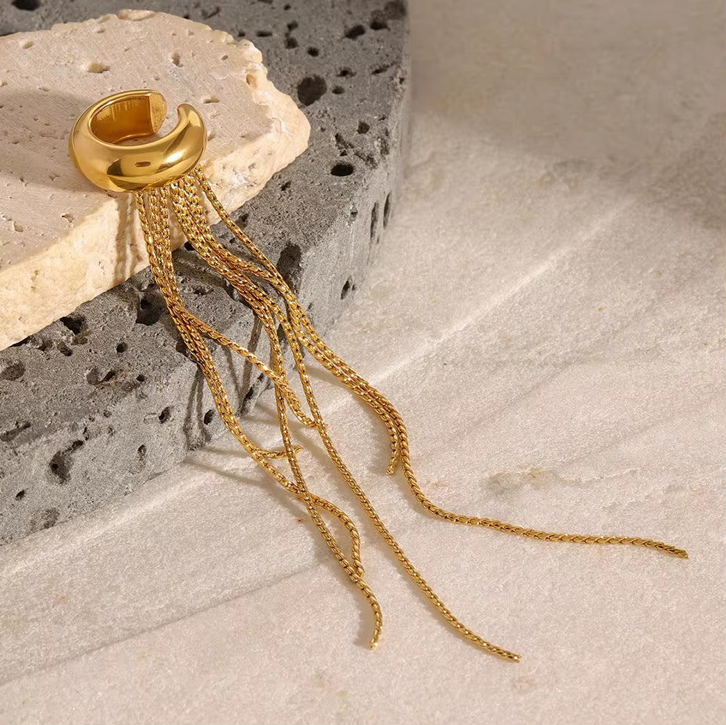 Tassel Ear Cuff