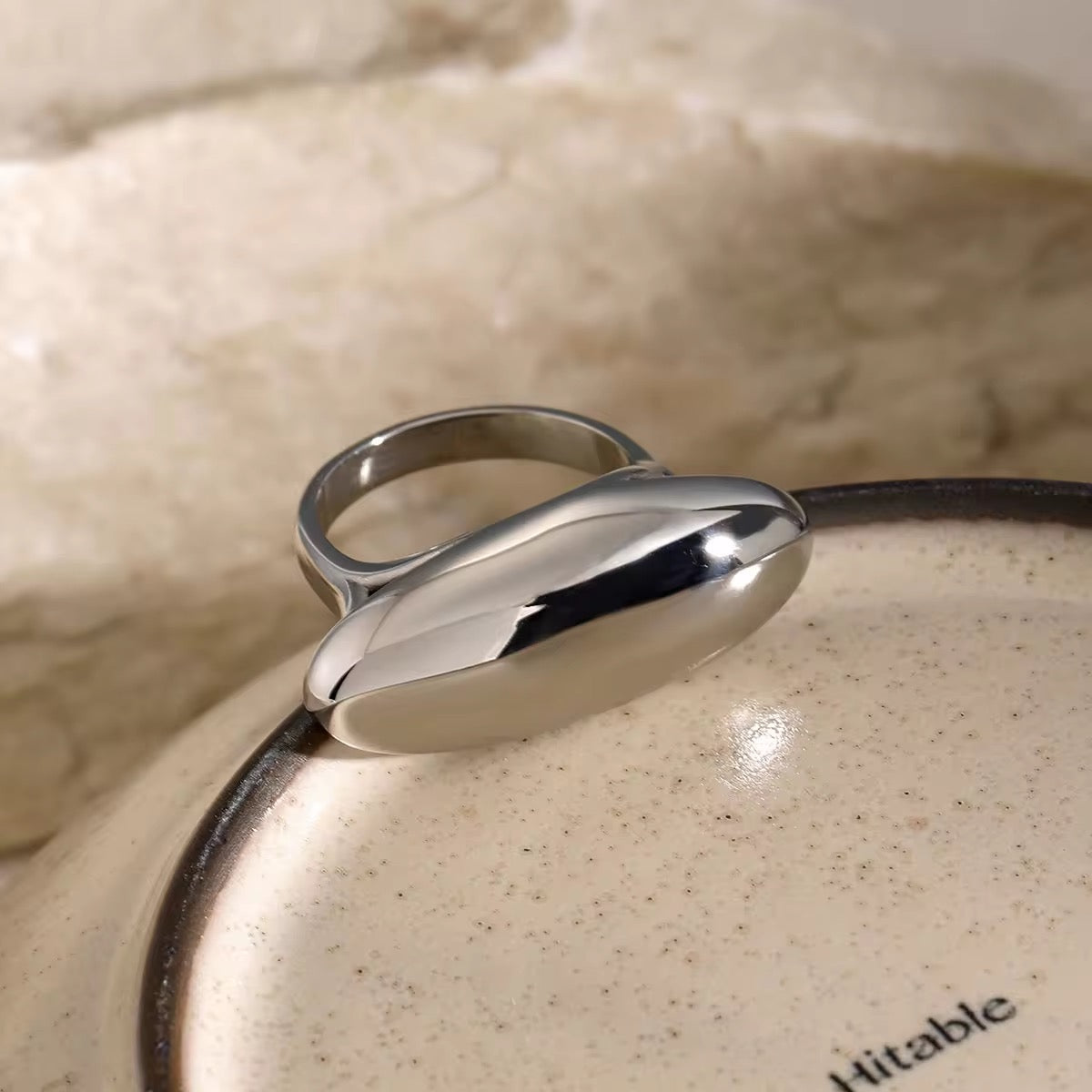 Boat Ring Silver