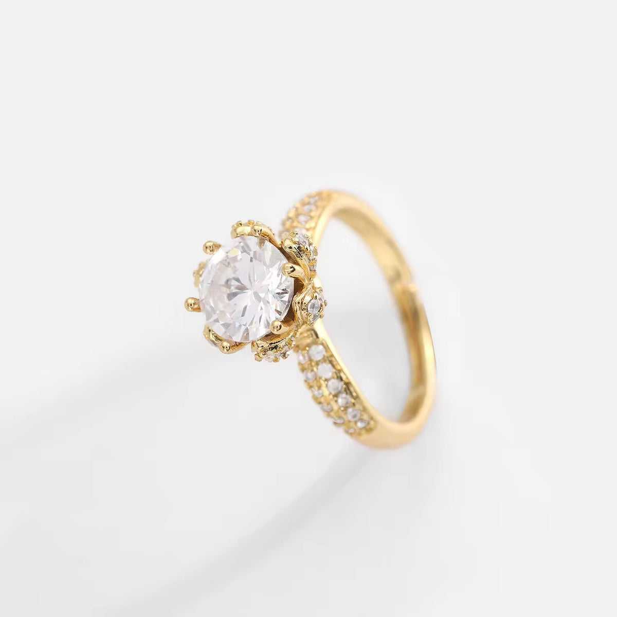 Crown Spark Ring