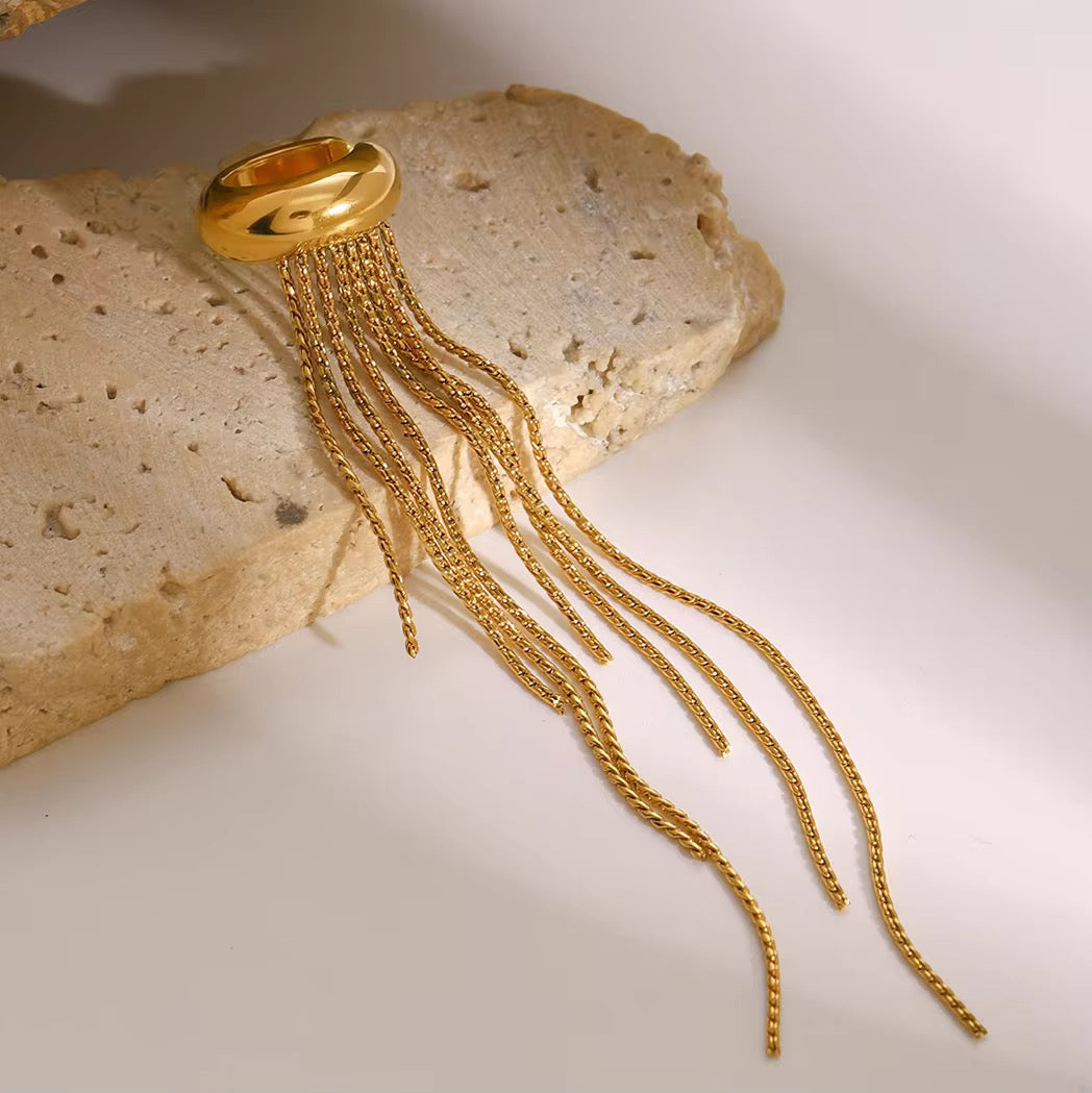 Tassel Ear Cuff