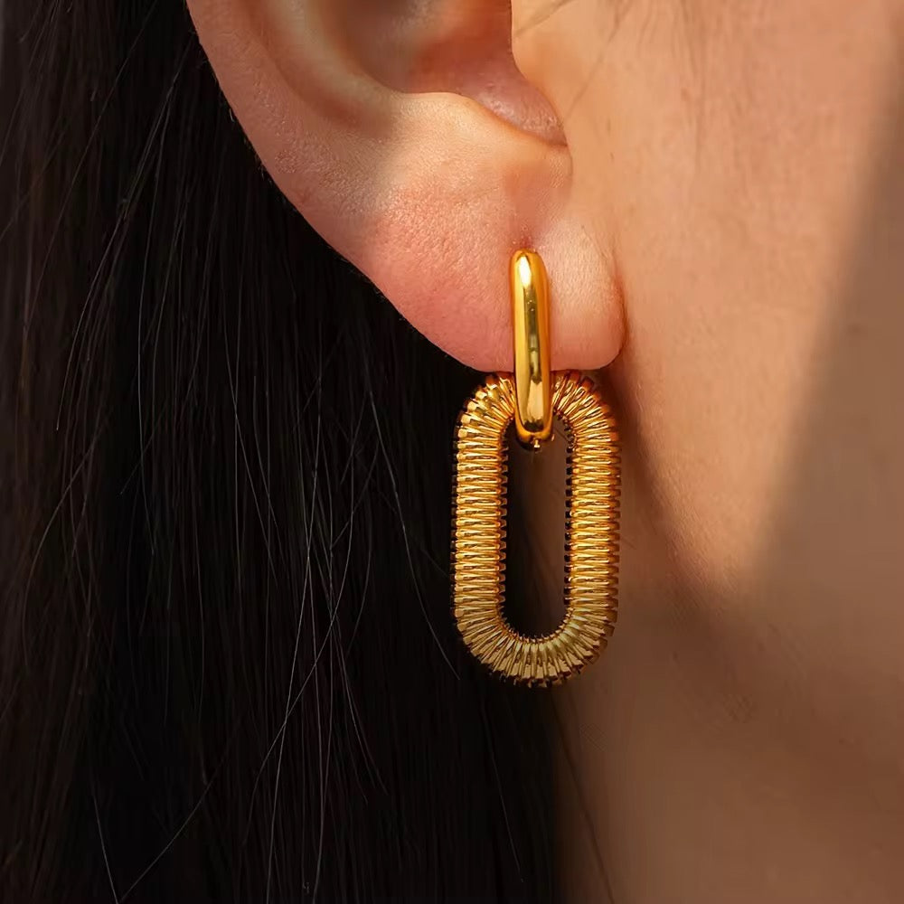 Link Loop Earrings