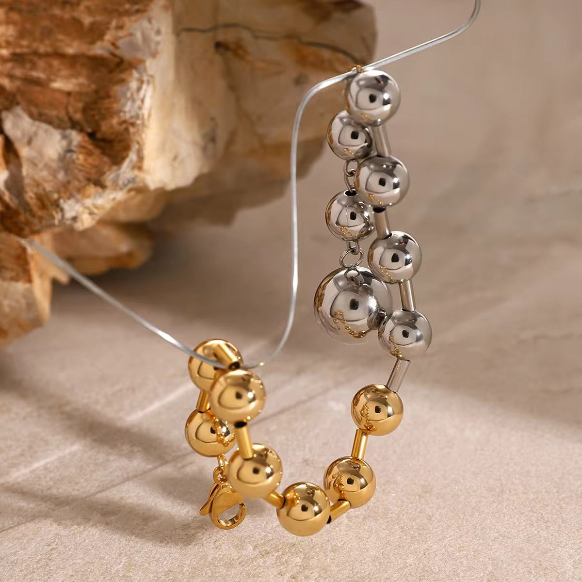 THEIA DUAL TONE BRACELET