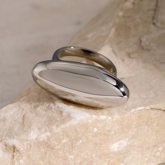Boat Ring Silver
