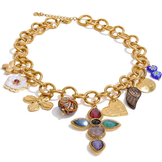 Samaira Stone  Necklace