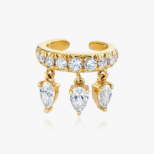 Tassel Zircon Ear Cuff