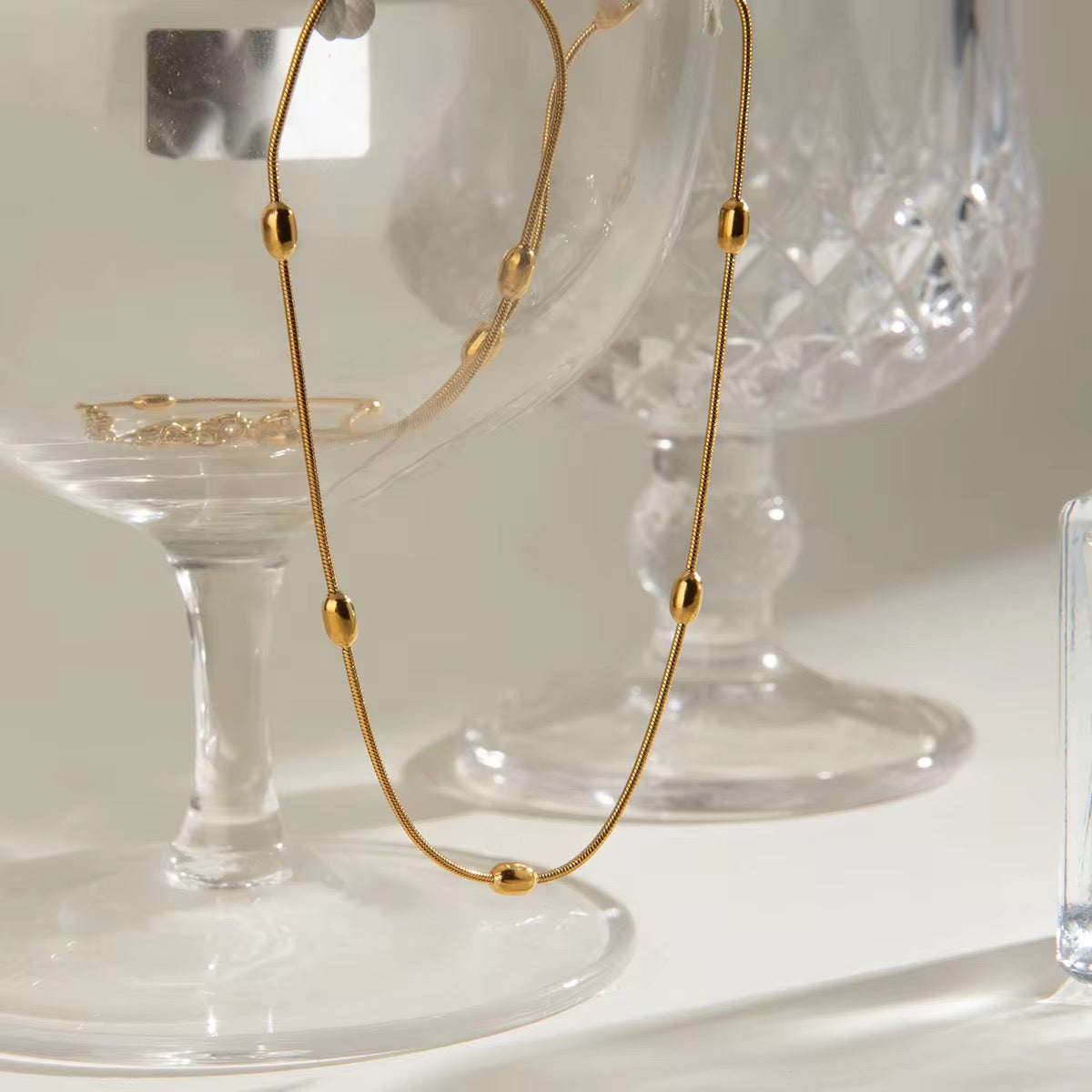 Ambre Belly Gold Chain