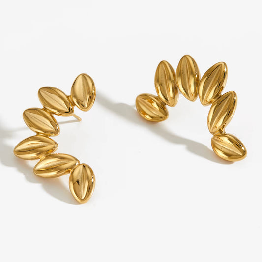 Fly Orchid Earrings
