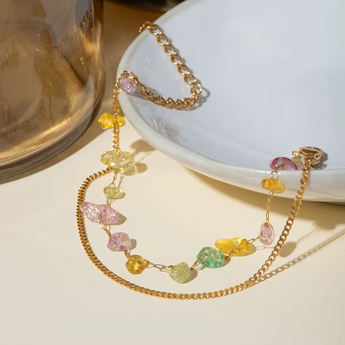 Elegant Dual Chain Bracelet