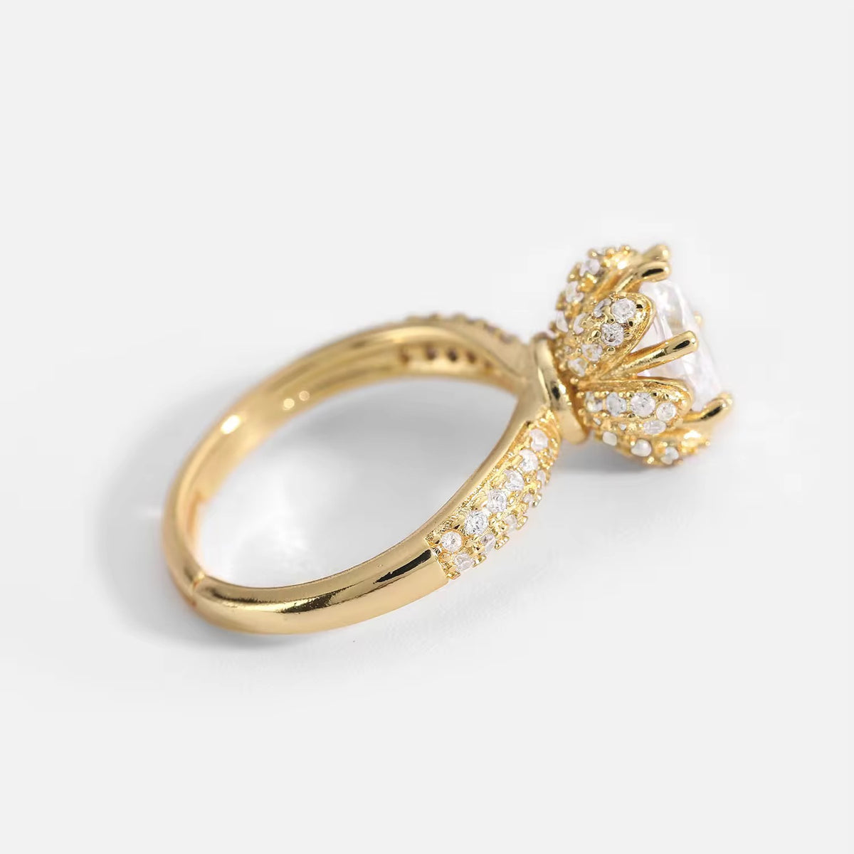 Crown Spark Ring