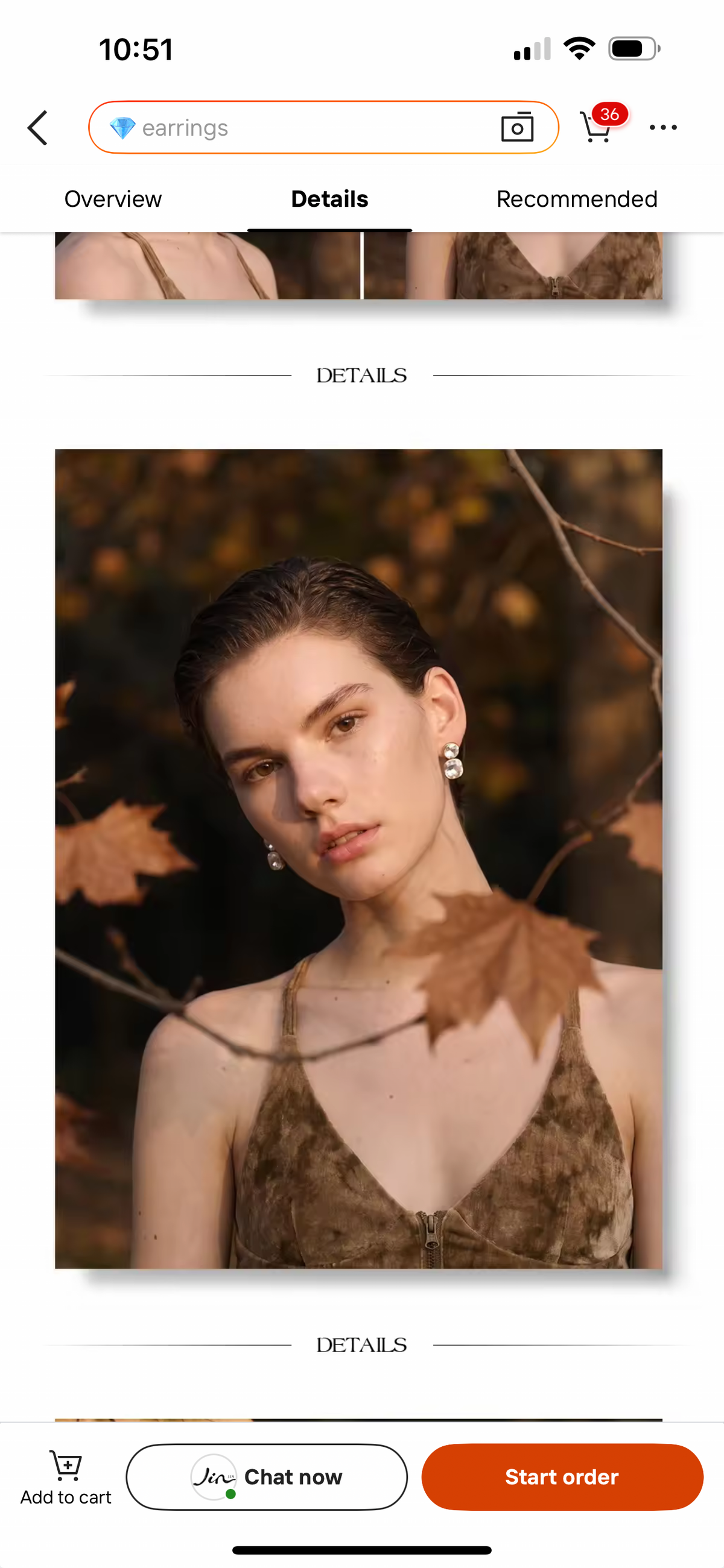 Crystal Drop Earrings