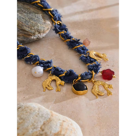 DENIM DAZE NECKLACE
