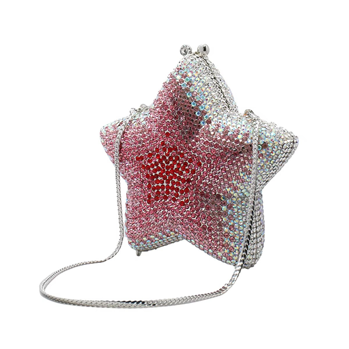 Radiant Blush Star Clutch
