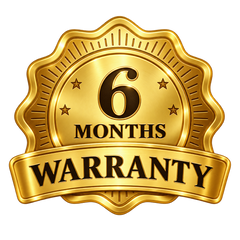 6 Month Warranty