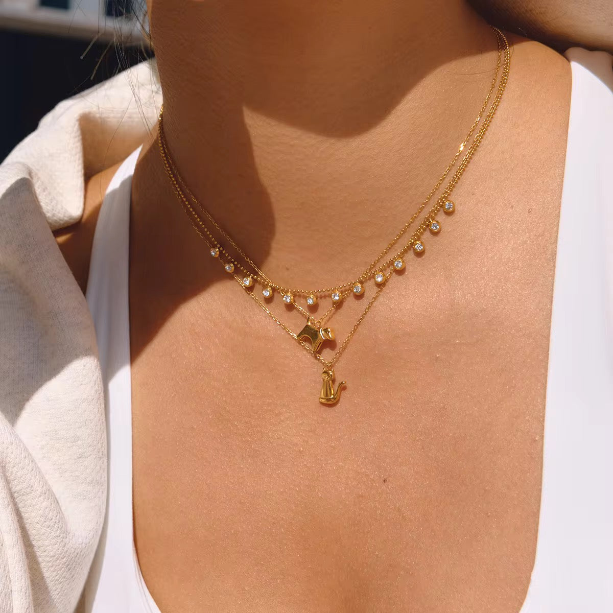 Crystal Rain Necklace