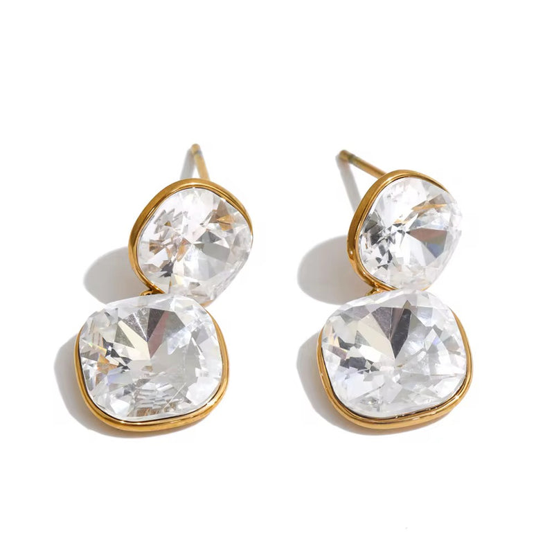 Crystal Drop Earrings