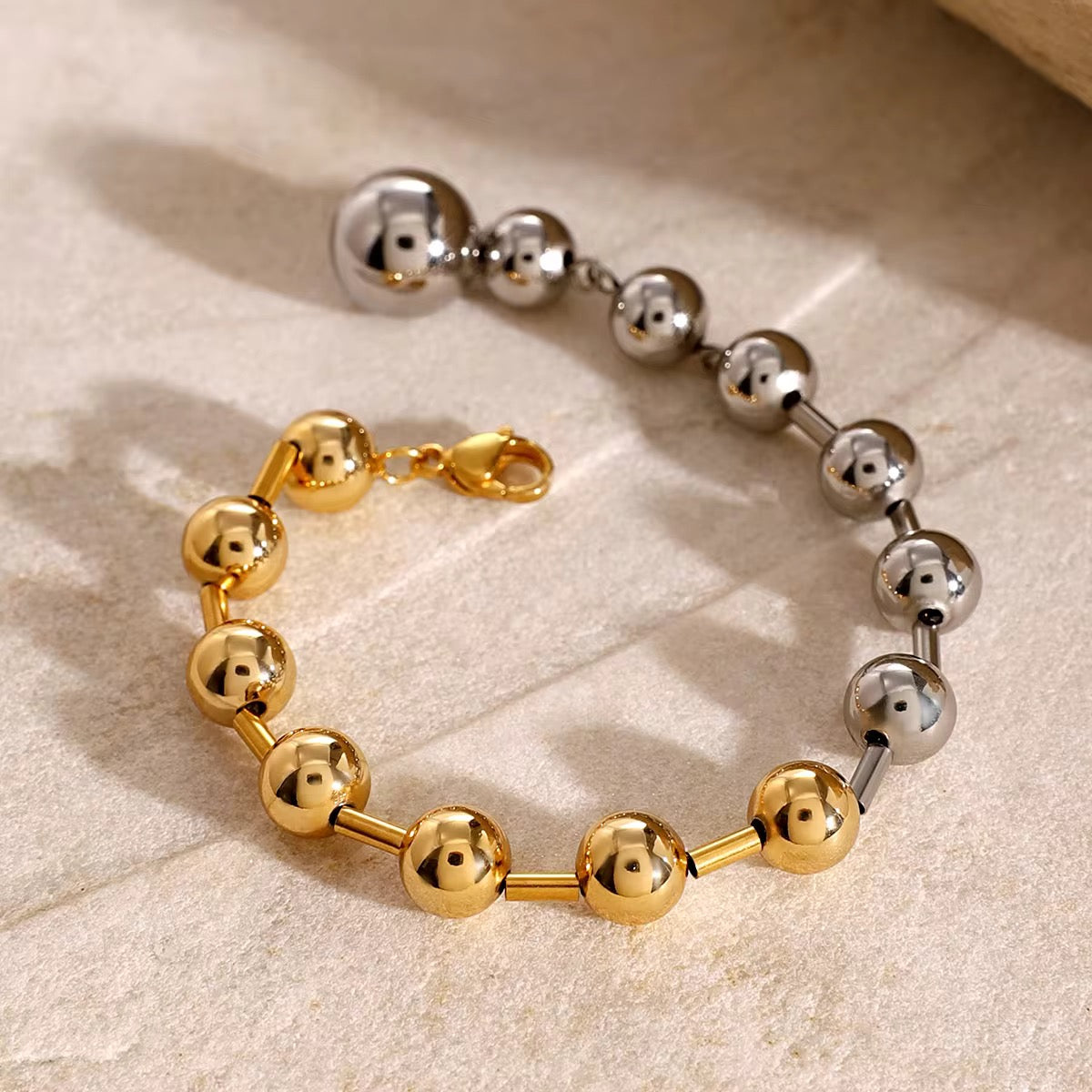 THEIA DUAL TONE BRACELET