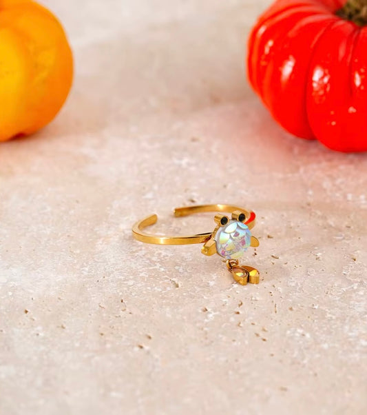 Dearm Color Owl Ring