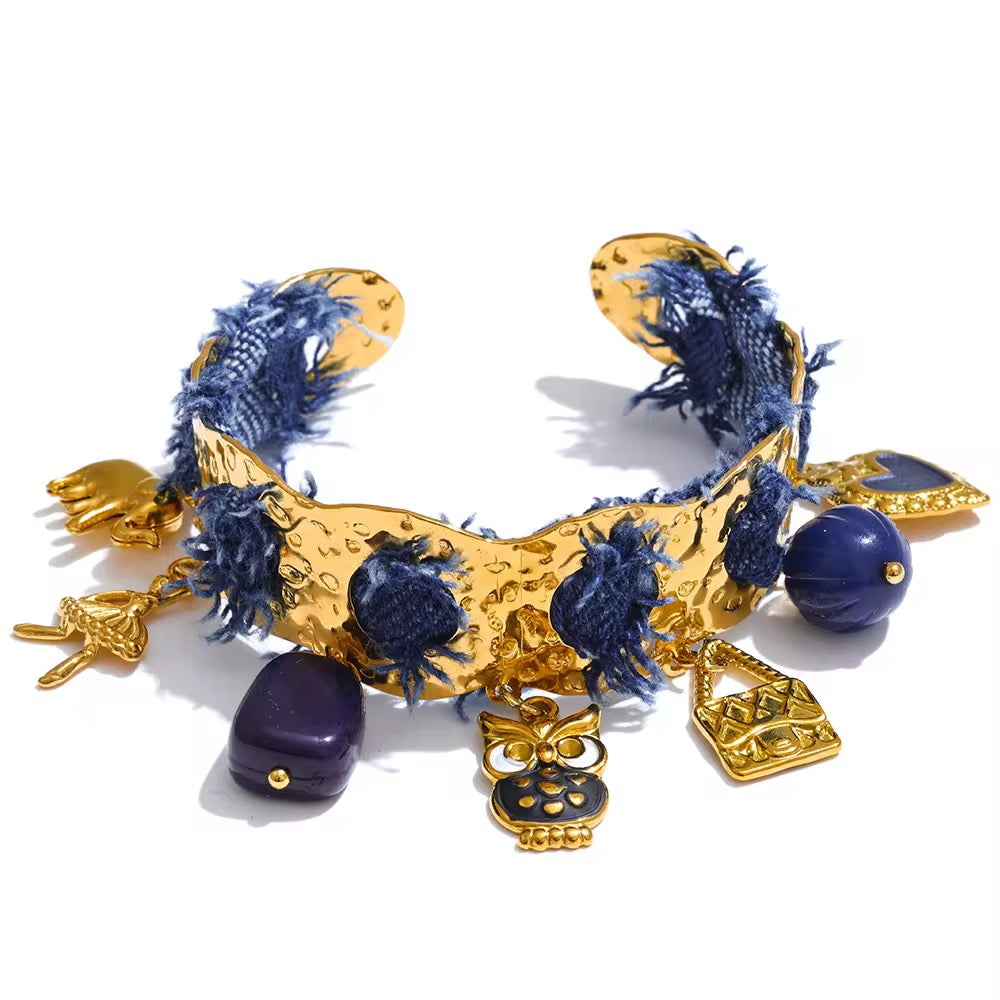DENIM DAZE CHARMS BRACELET