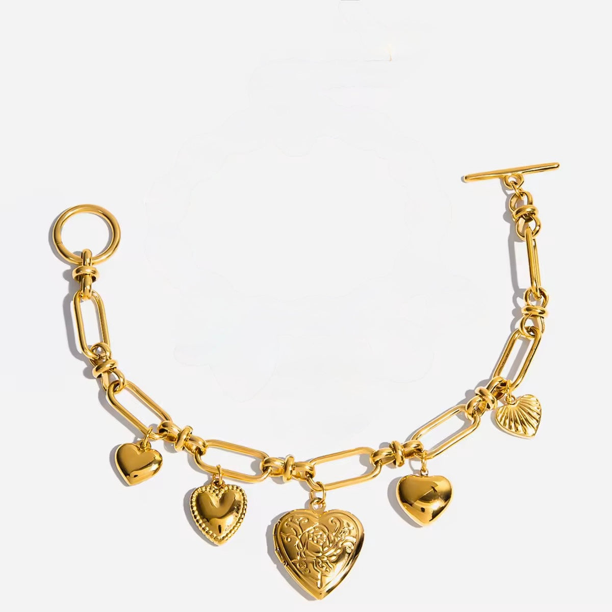 Romantic Love Heart Bracelet