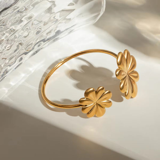 Petal Cuff Bracelet