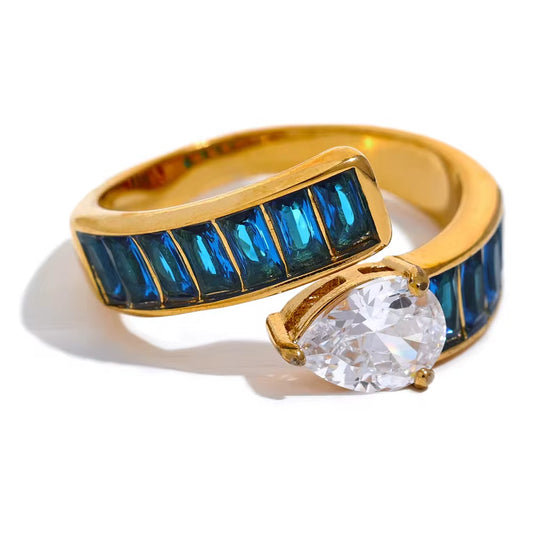 Shiny Blue Ring