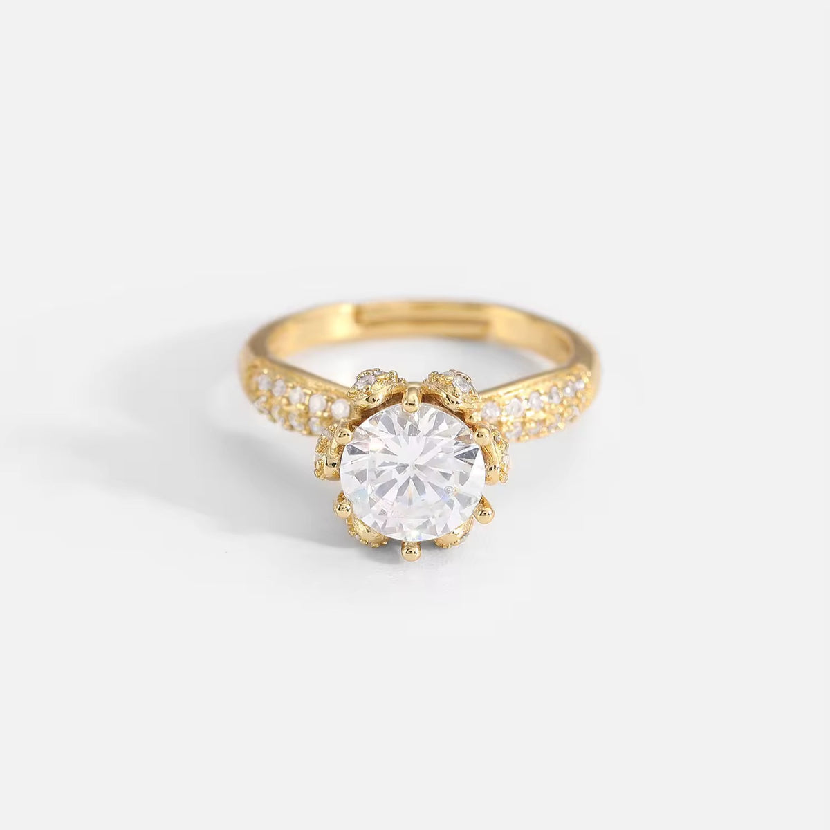 Crown Spark Ring