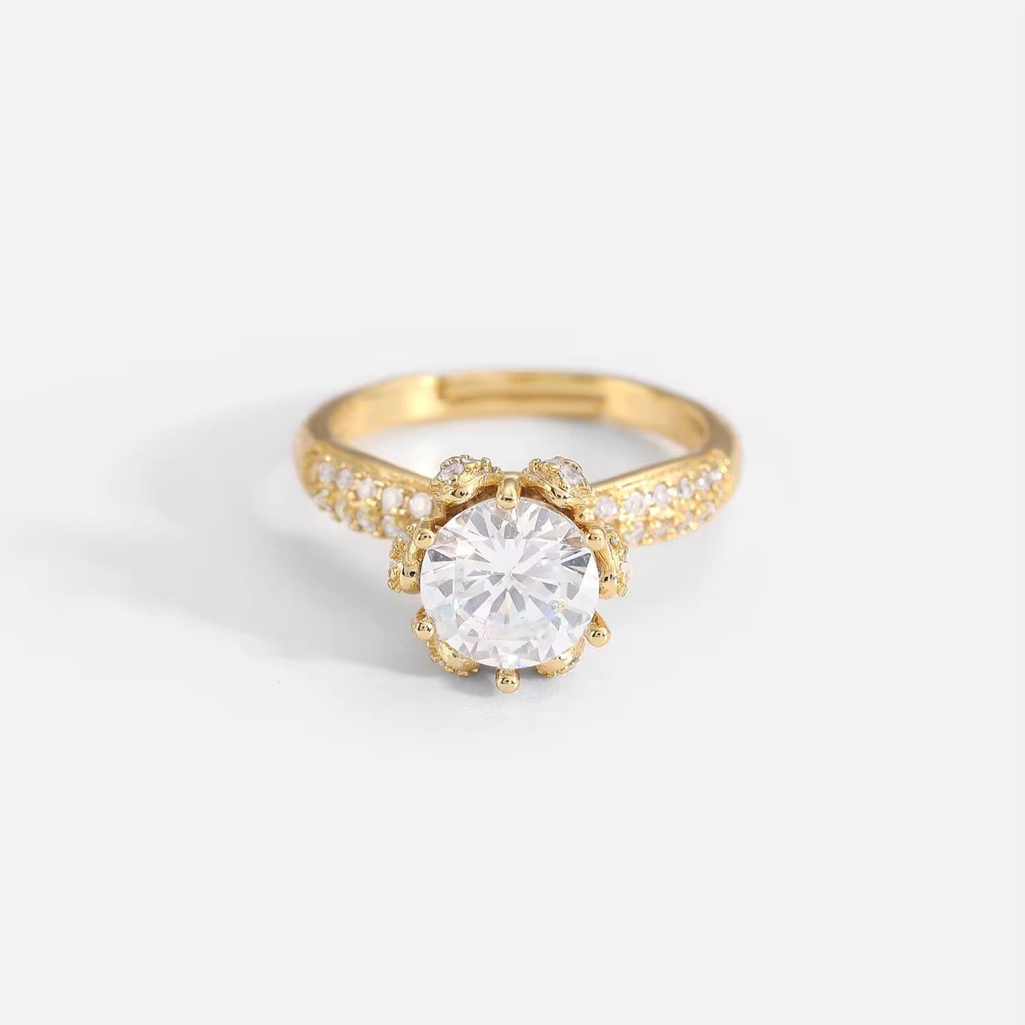 Crown Spark Ring