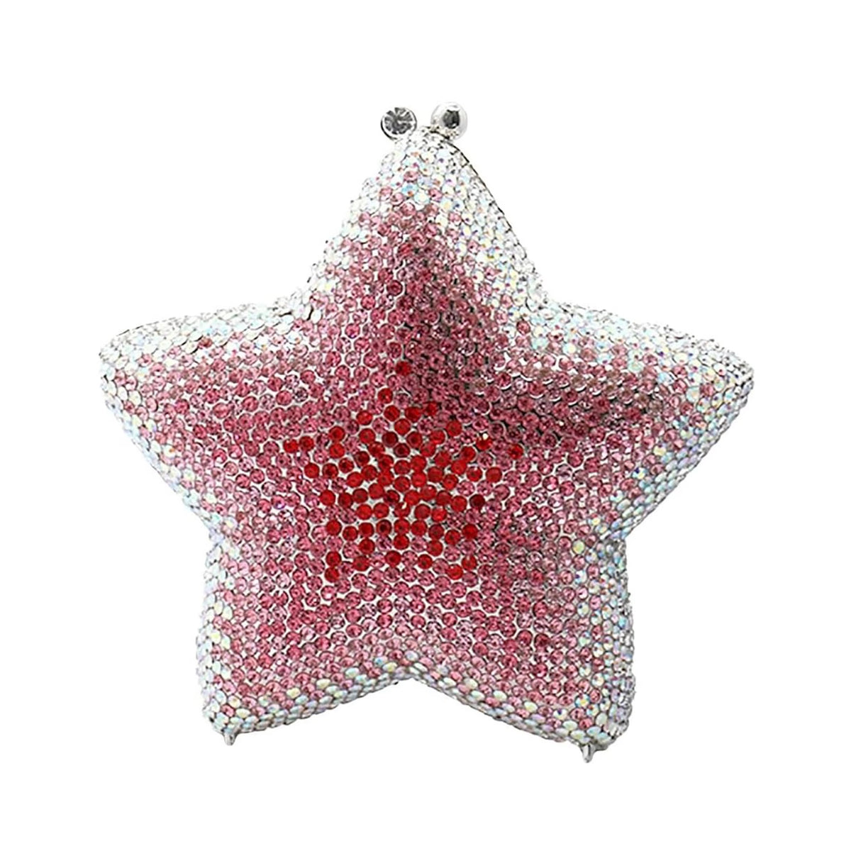 Radiant Blush Star Clutch