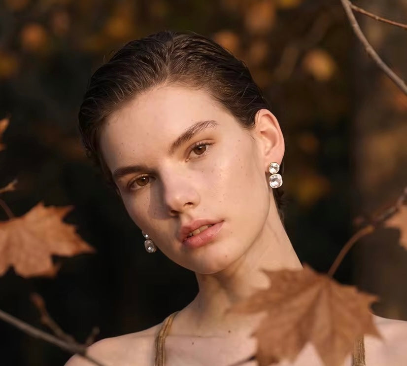 Crystal Drop Earrings