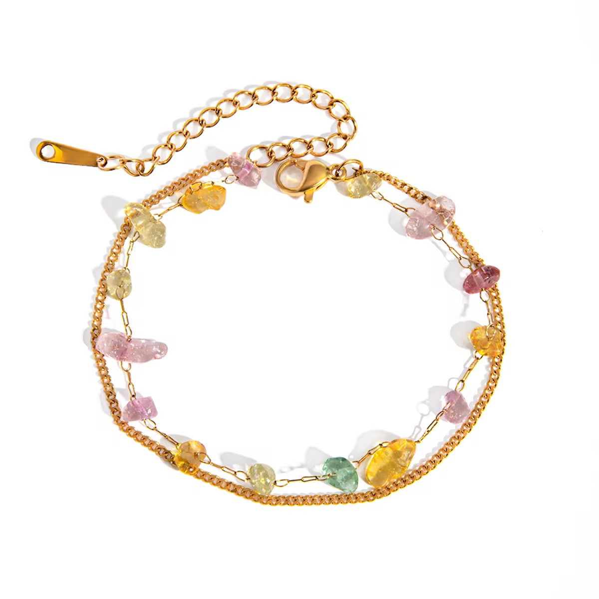 Elegant Dual Chain Bracelet