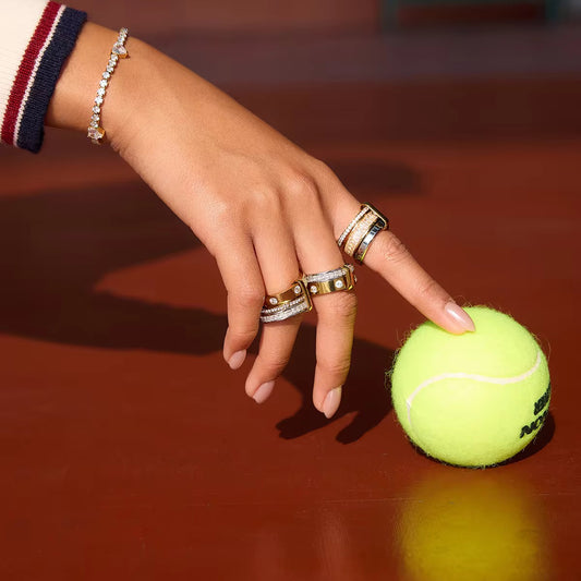 Zirconia Accents Multi Ring