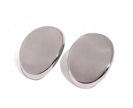 Silver Sapphire Earrings