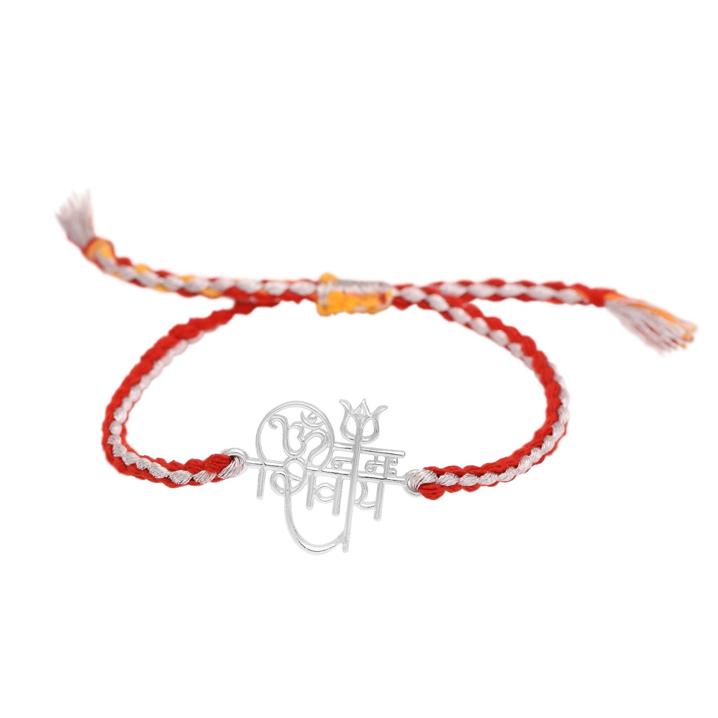 925 Pure Silver  OM ॐ नमः शिवाय |Raksha Bandhan Rakhi for Brother | Gift for Men & Boys