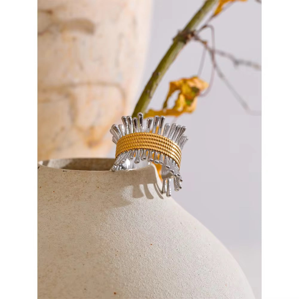 Tiara Crown Gold Ring