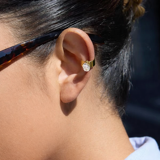 Single Spark Ear Cuff