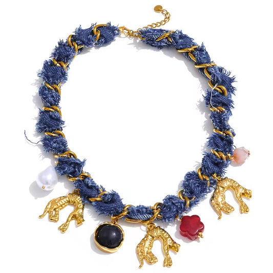 DENIM DAZE NECKLACE