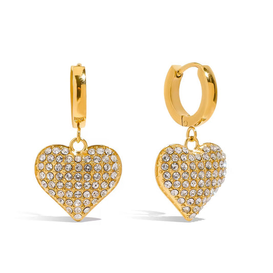 Romantic Heart Earrings