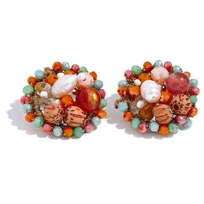 The Maya Cluster Earrings