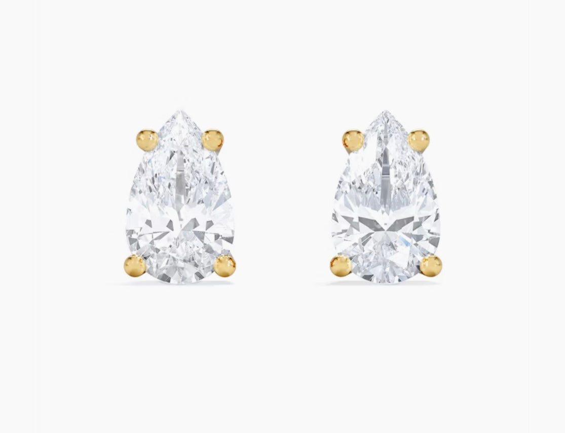 Drop Zicron Earrings