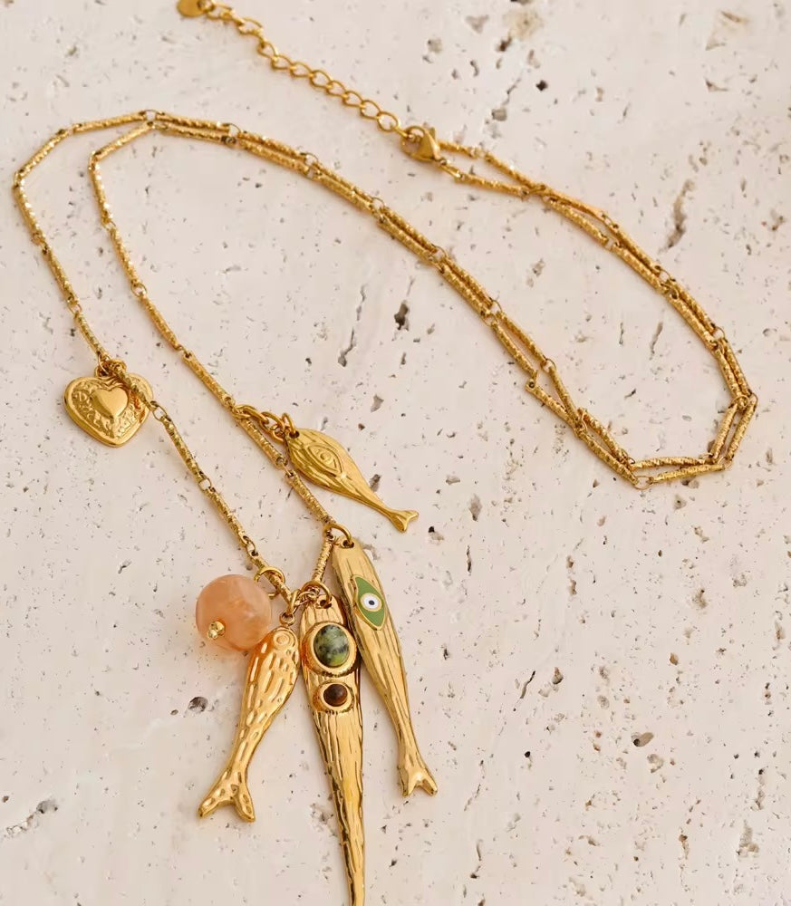 Ocean Charm Necklace