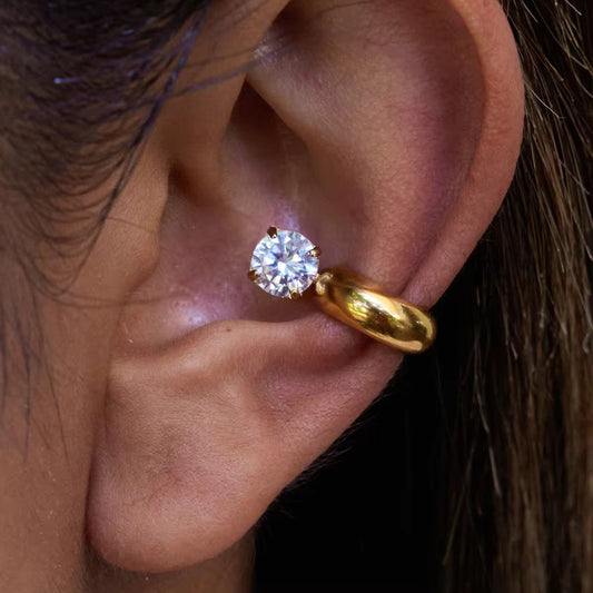 Spark Diamond Ear Cuff