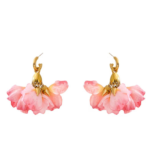 Floral Petal Earrings