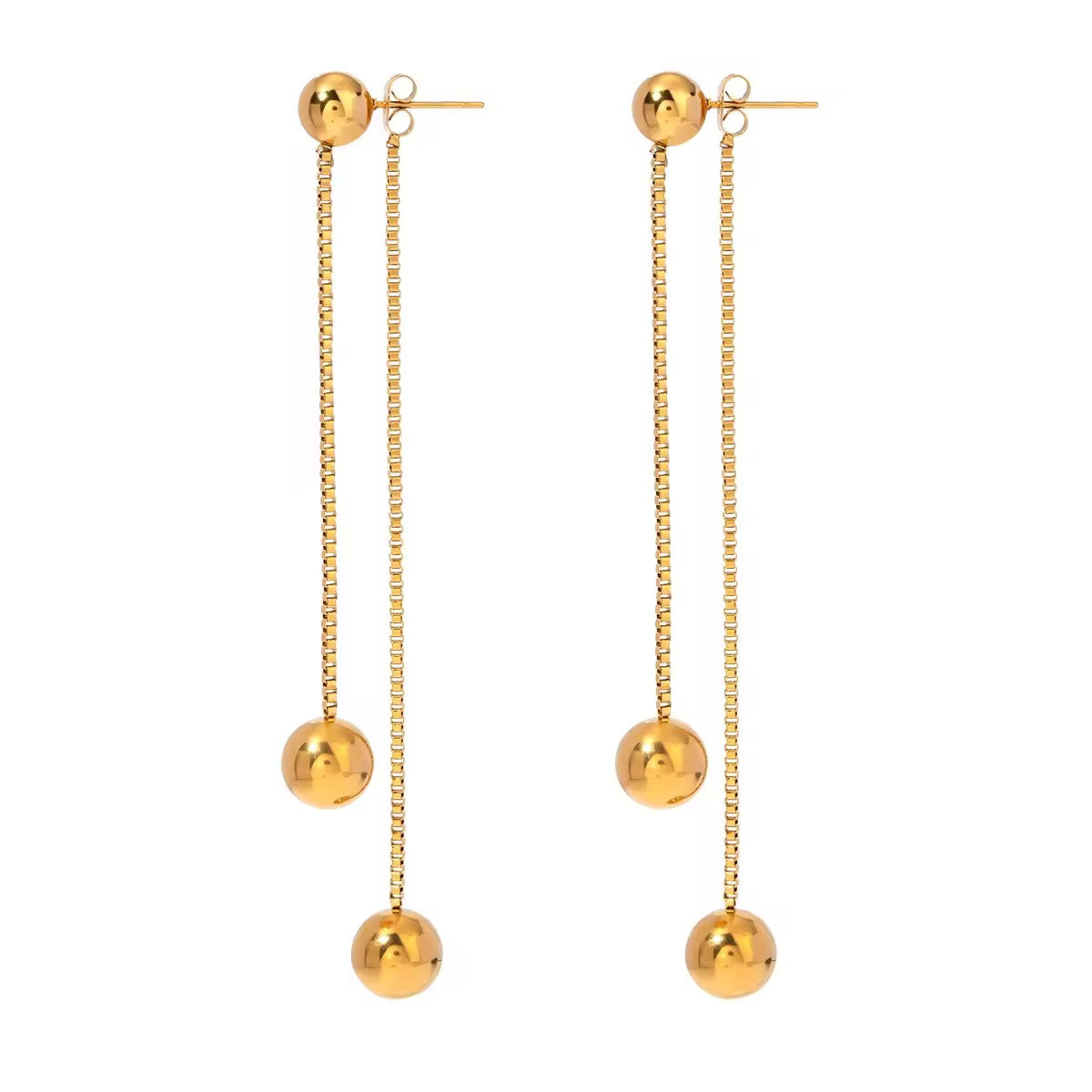 Tassel Ball Earring