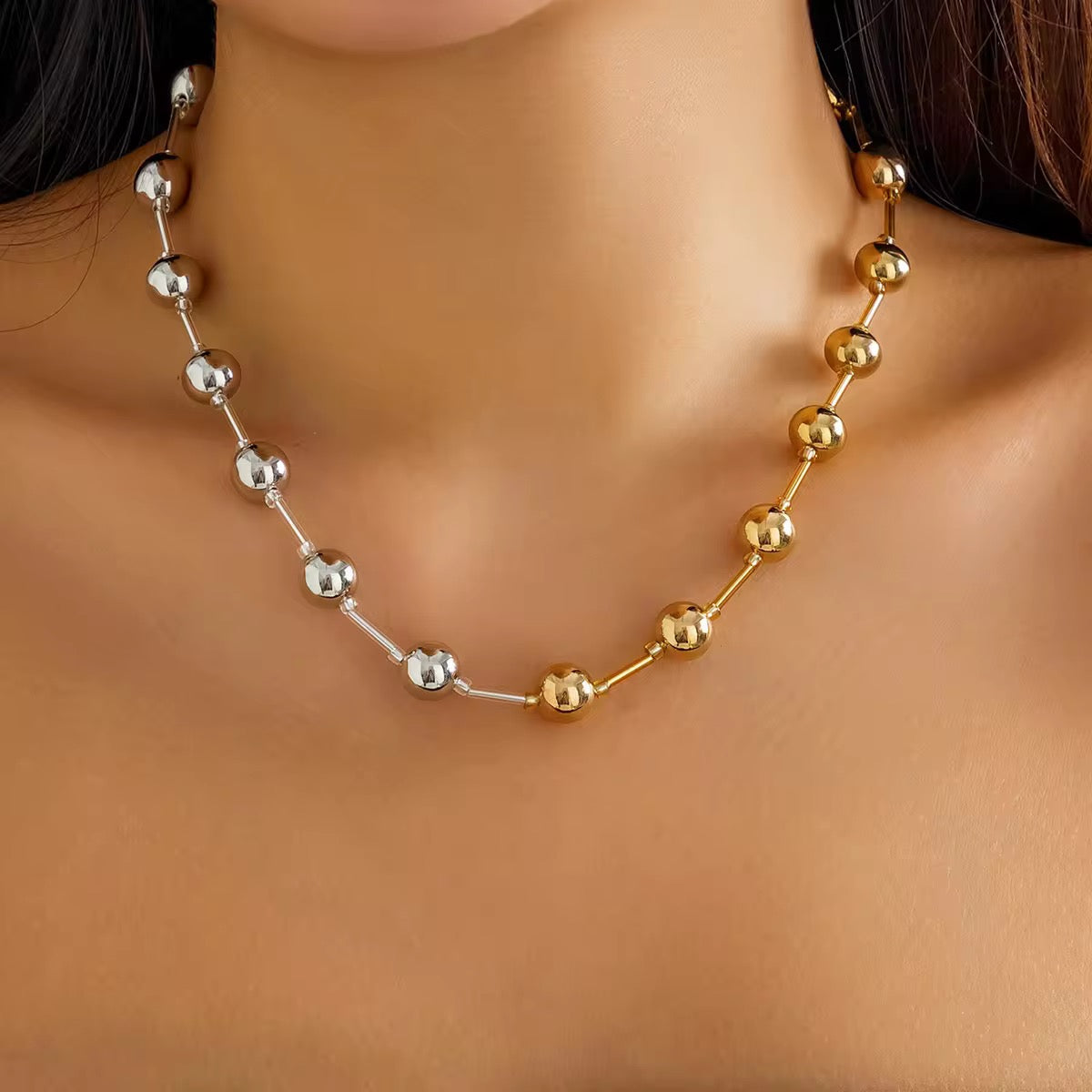 Theia Dual Tone Necklace
